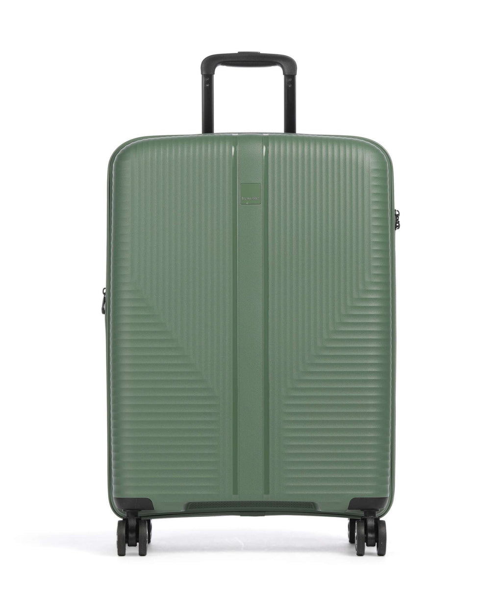 Travelite Air Stripe Spinner (4 wheels) green