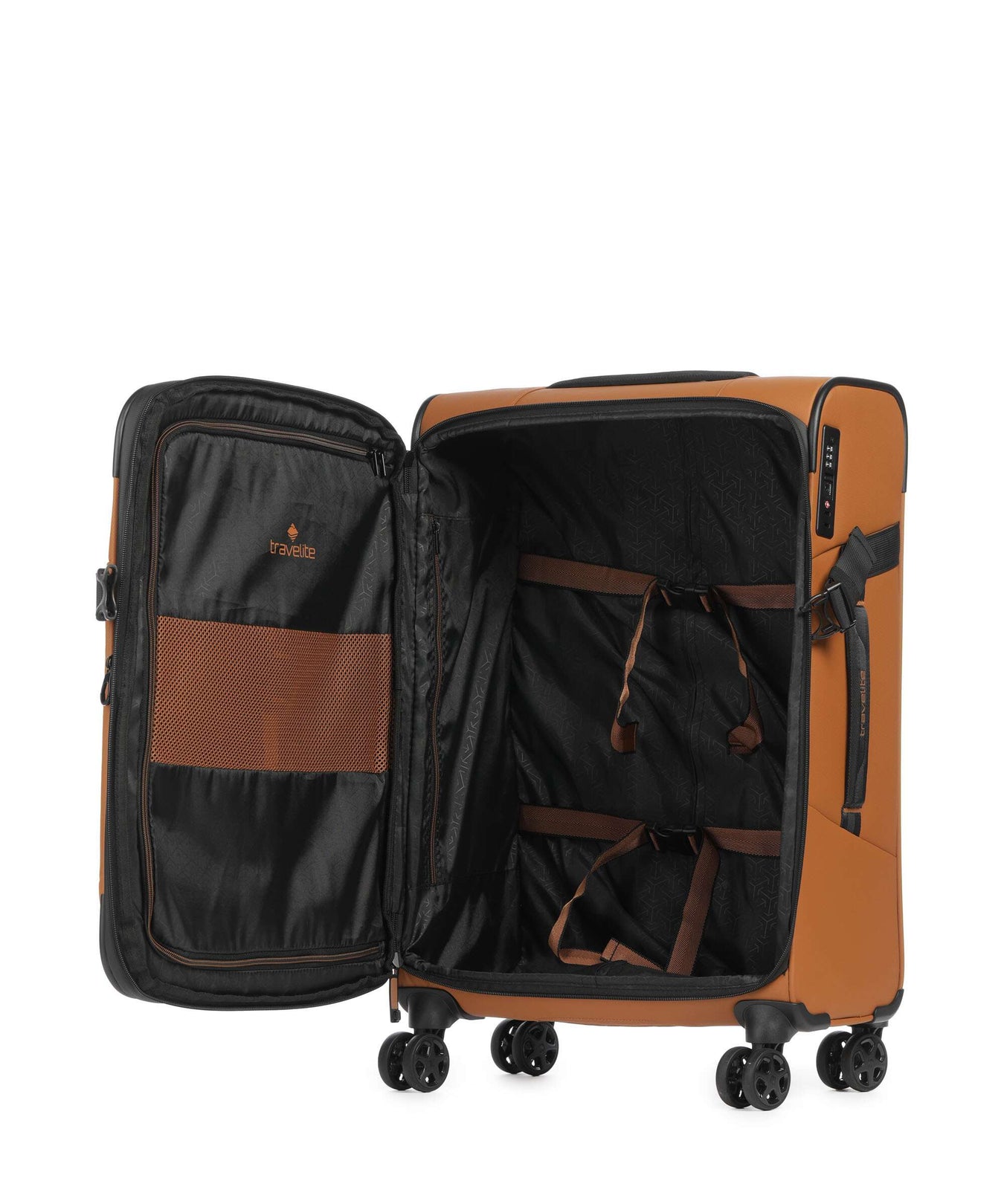 Travelite Briize Suitcase set (4 wheels) curry