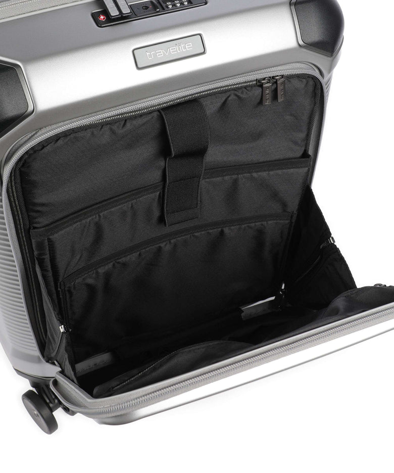 Travelite Millenium Spinner (4 wheels) silver