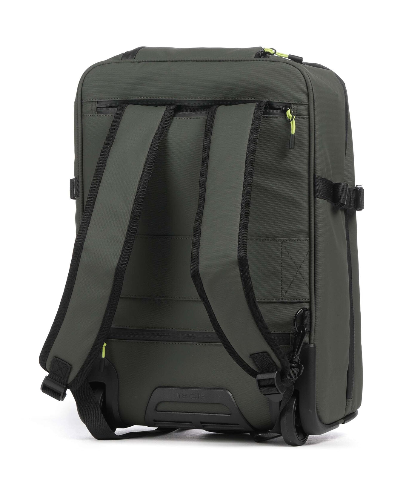 Travelite Briize Backpack with wheels khaki