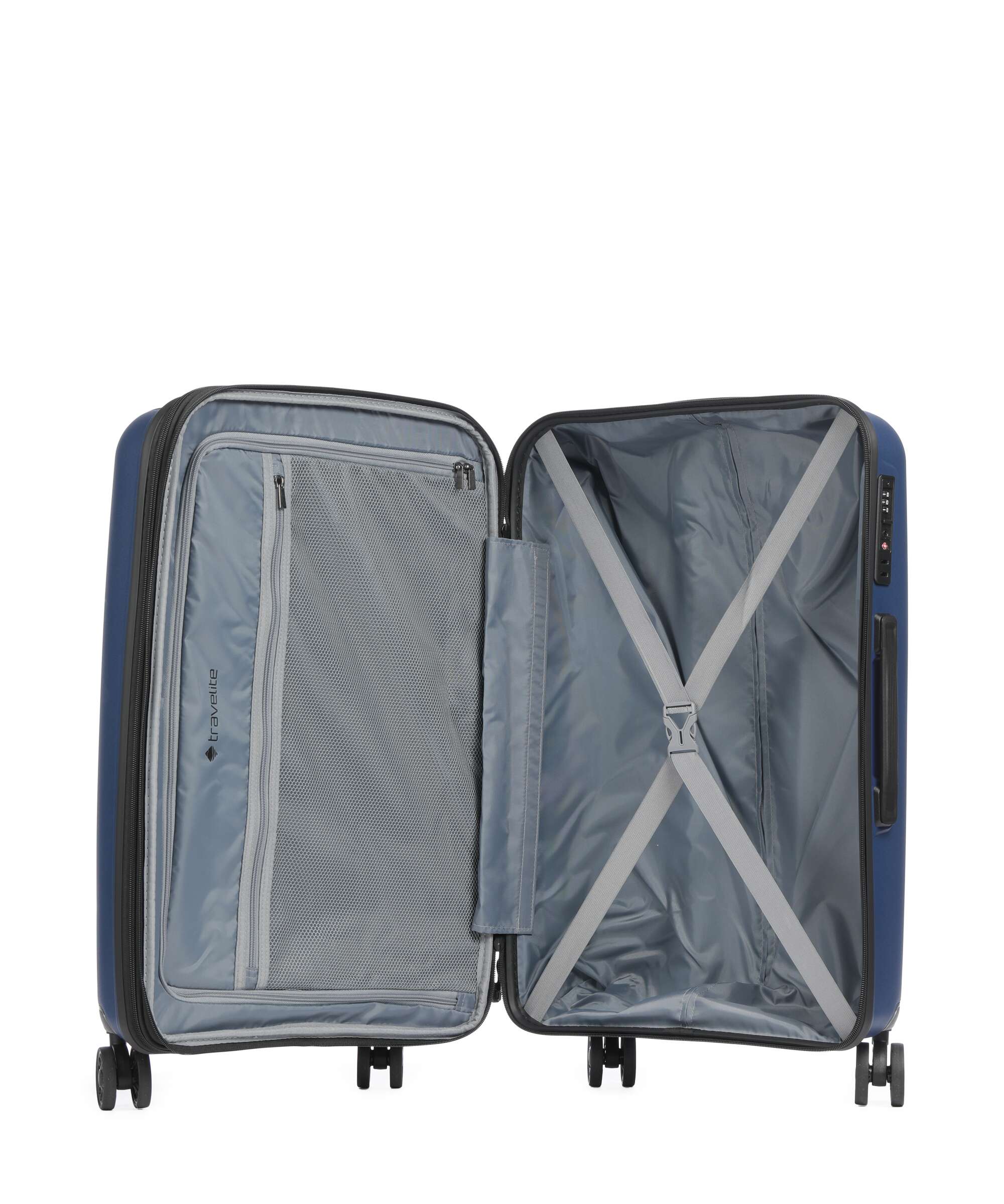 Travelite Skymate Suitcase set (4 wheels) navy