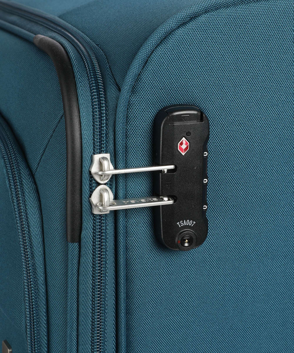 Travelite Priego Suitcase set (4 wheels) petrol