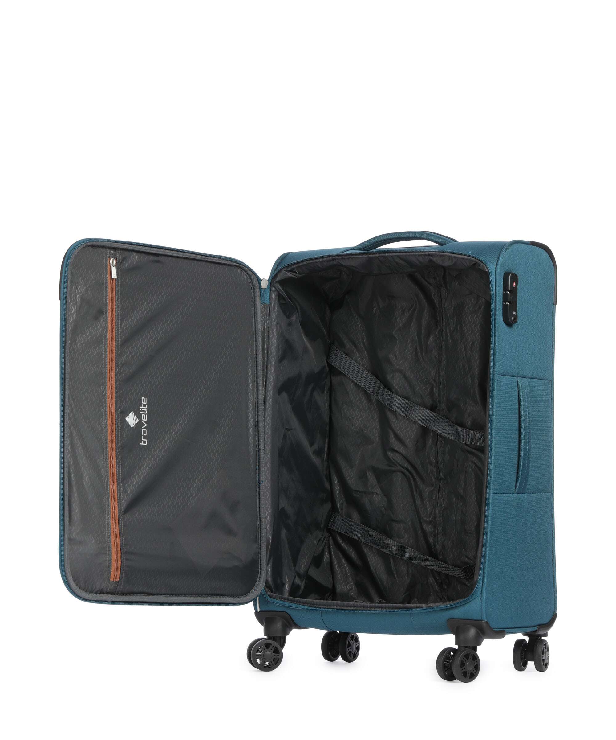 Travelite Priego Suitcase set (4 wheels) petrol