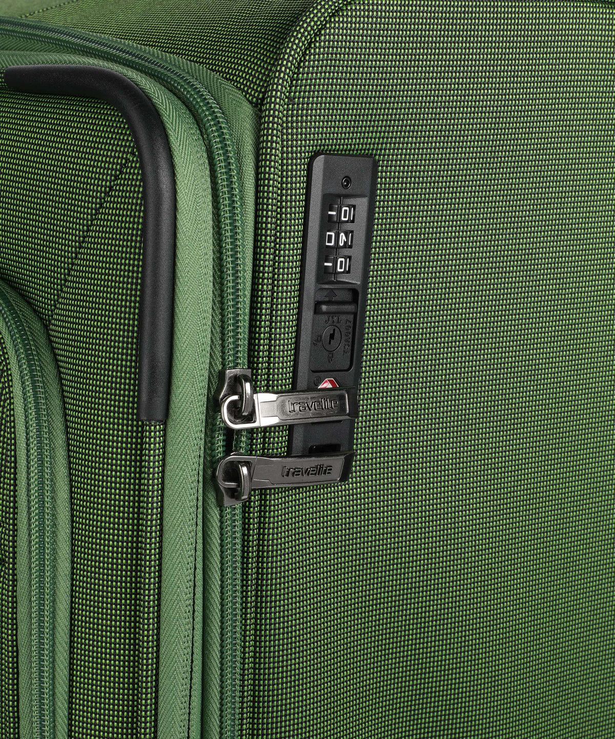 Travelite Cubis Suitcase set (4 wheels) green