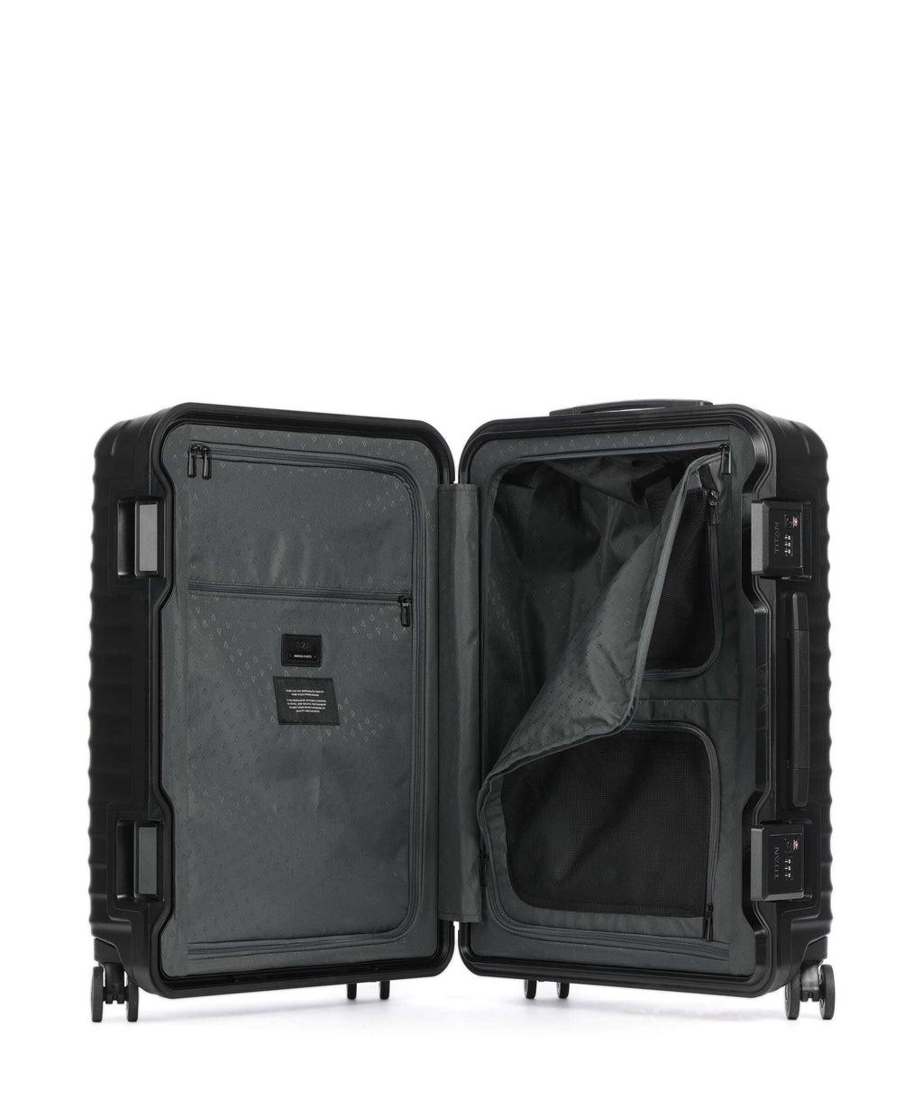 Titan Overseas Spinner (4 wheels) nightshade black