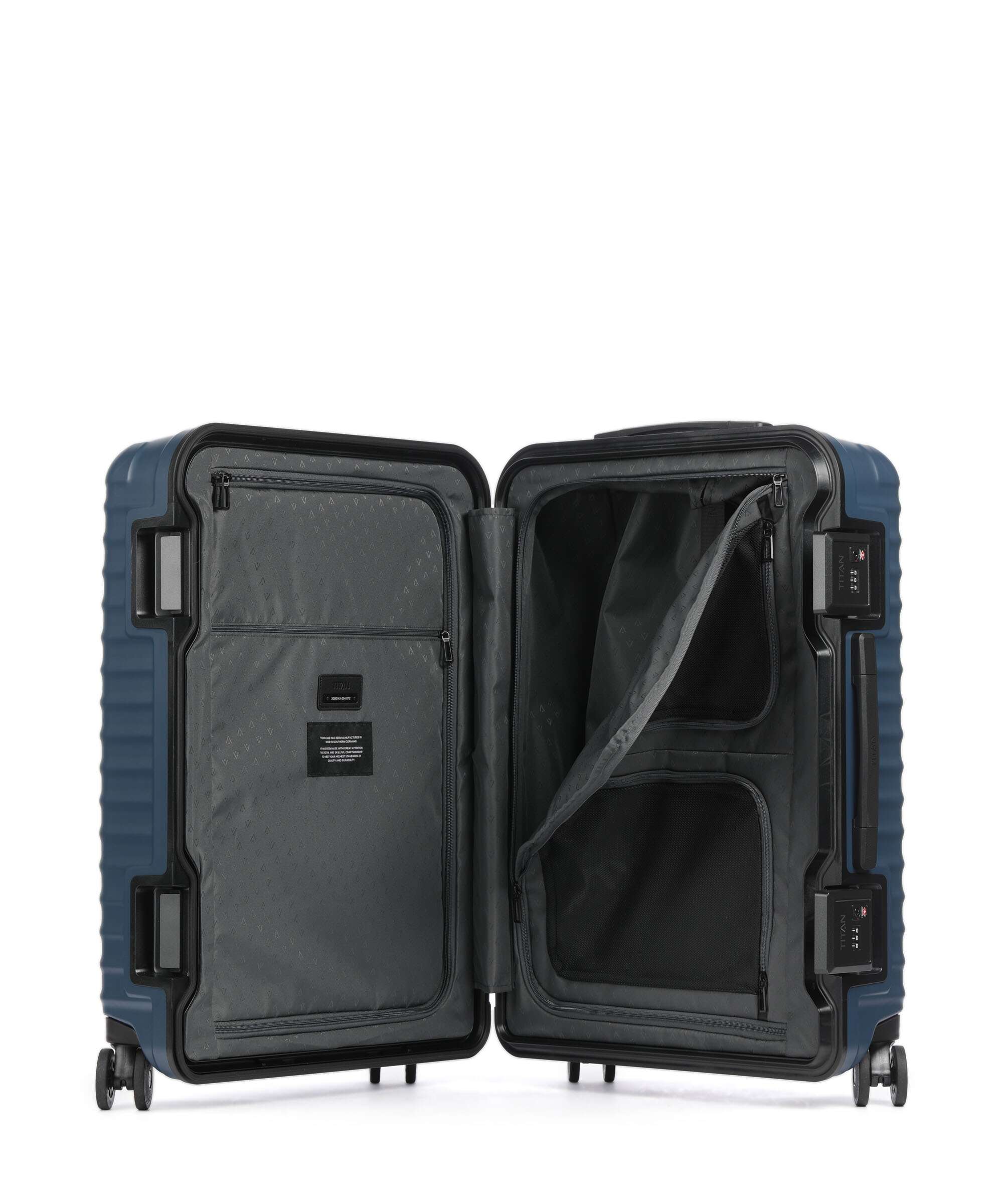 Titan Overseas Spinner (4 wheels) midnight blue