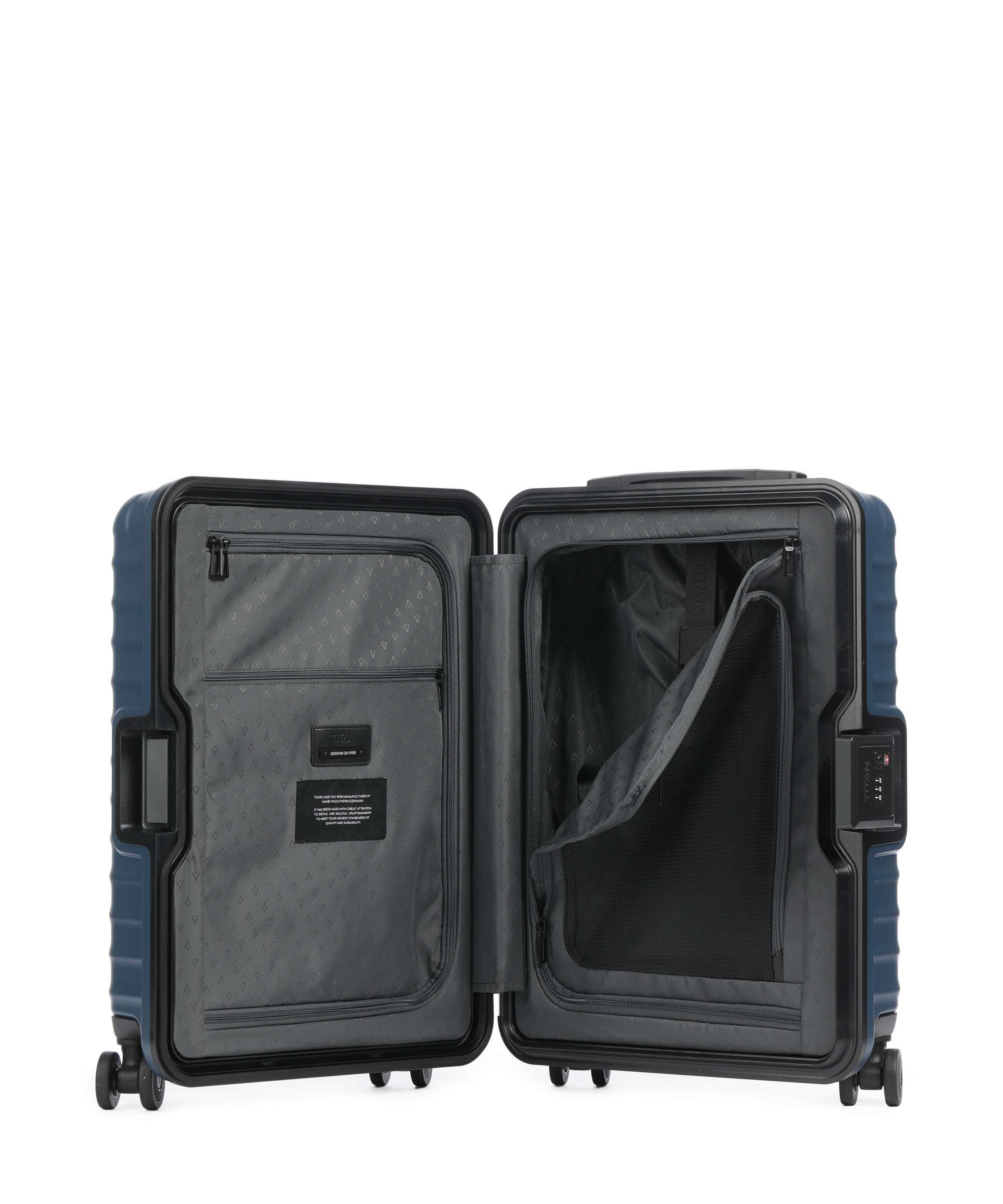 Titan Overseas Spinner (4 wheels) midnight blue