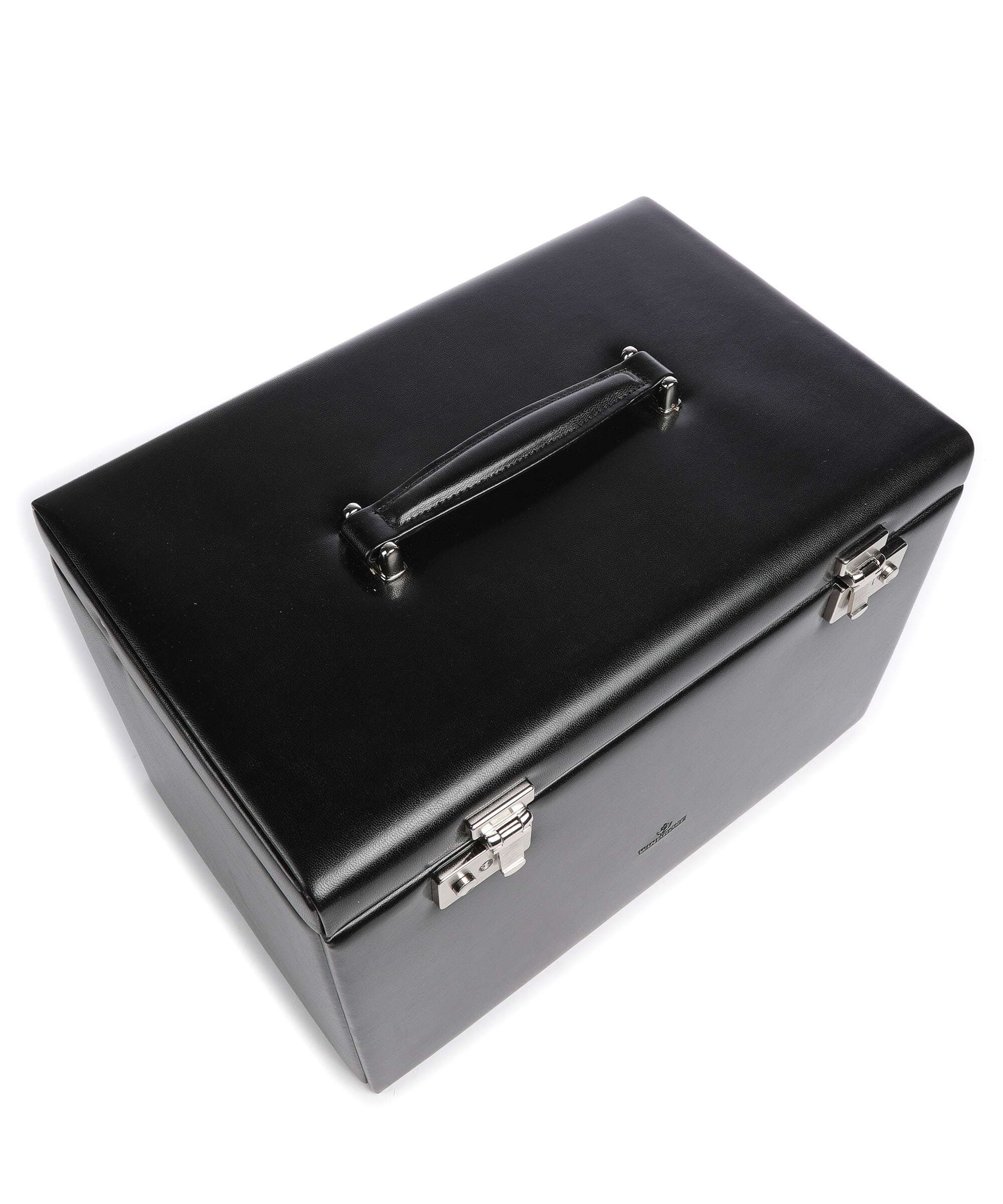 Windrose Merino Jewelry box schwarz