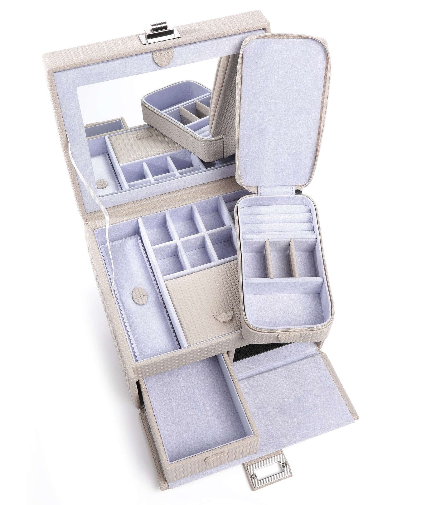 Windrose Corbello Jewelry box taupe