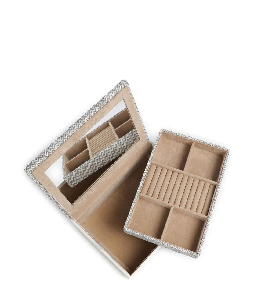 Windrose Calma Jewelry box weiß