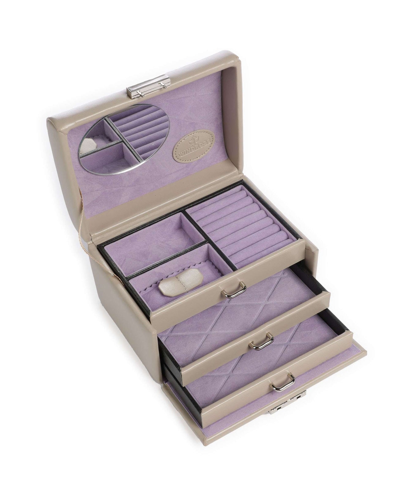 Windrose Merino Moda Jewelry box beige