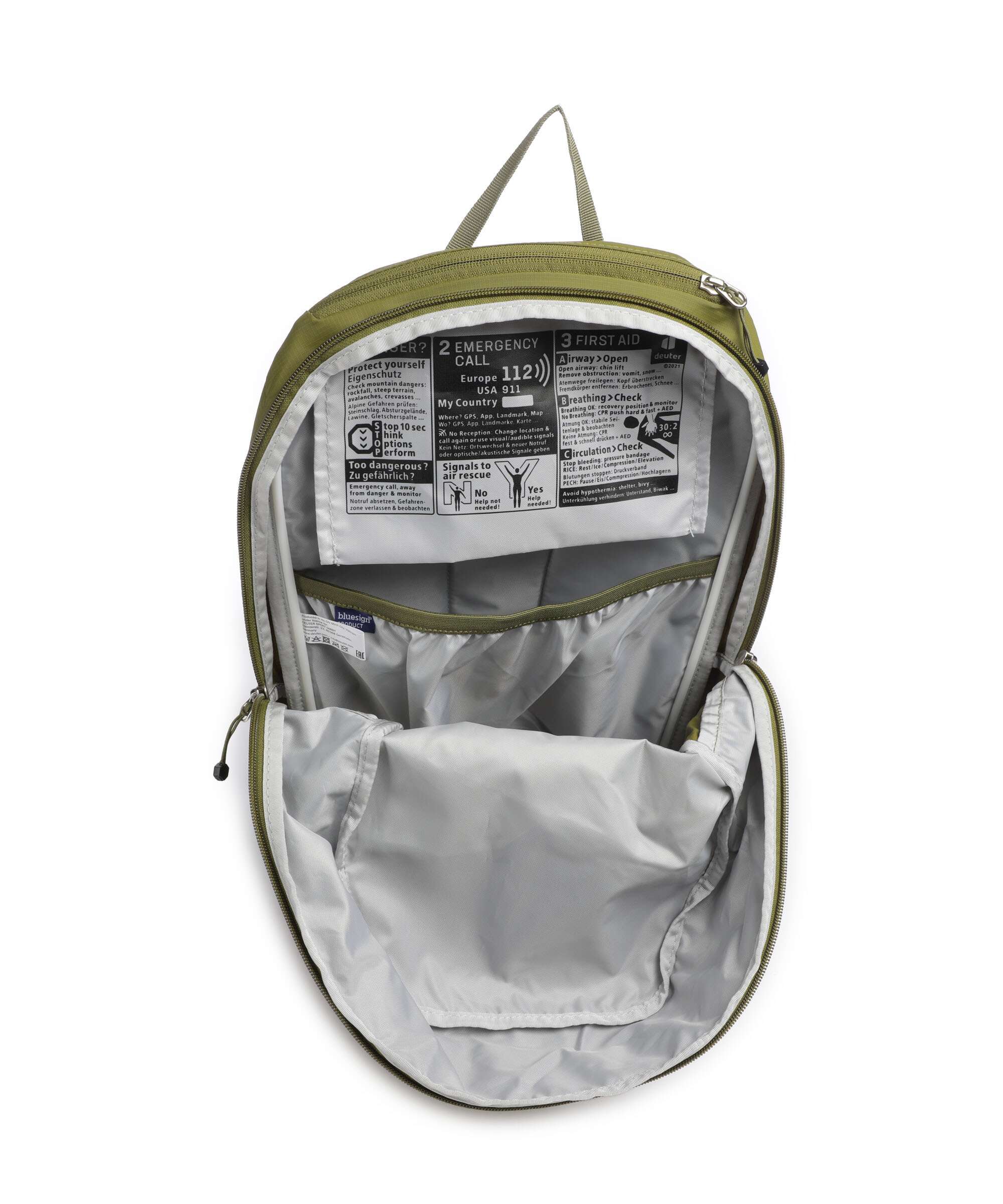 Deuter Speed Lite 17 Hiking backpack linden/cactus