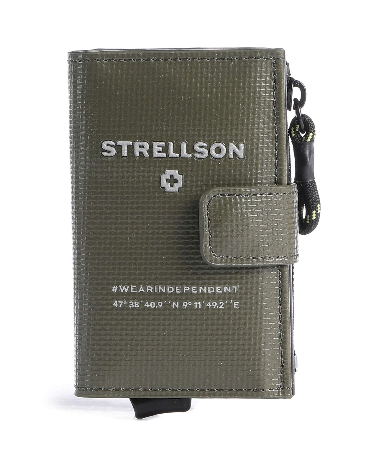Strellson Stockwell 2.0 stockwell 2.0 c-four e-cage sv8 RFID Credit card holder khaki
