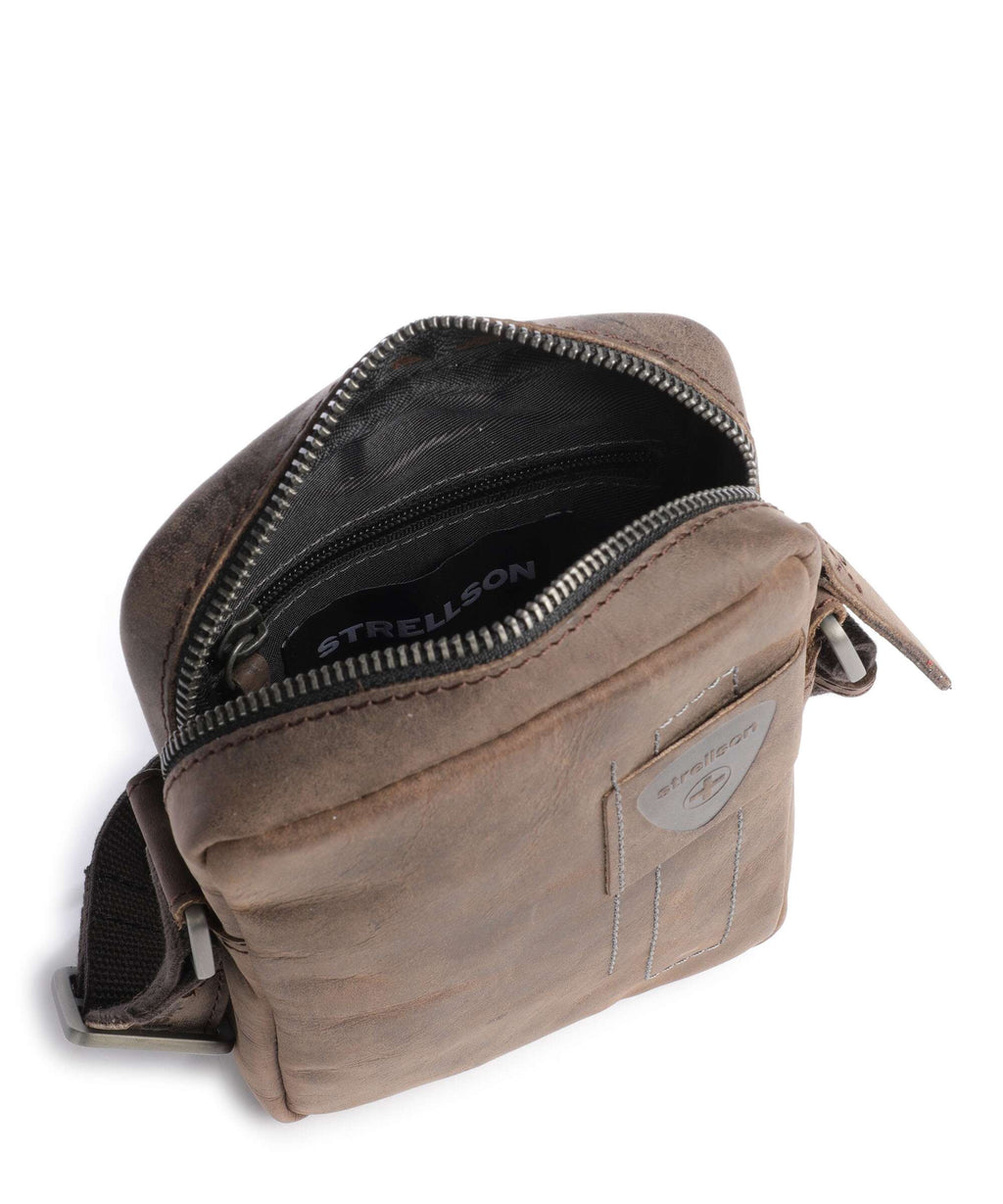 Strellson Richmond Crossbody bag dark brown