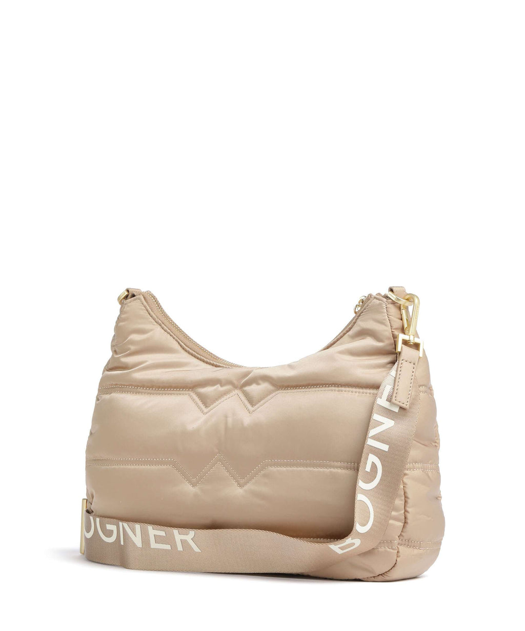 Bogner Wallis Tessuto Odette Crossbody bag sesame