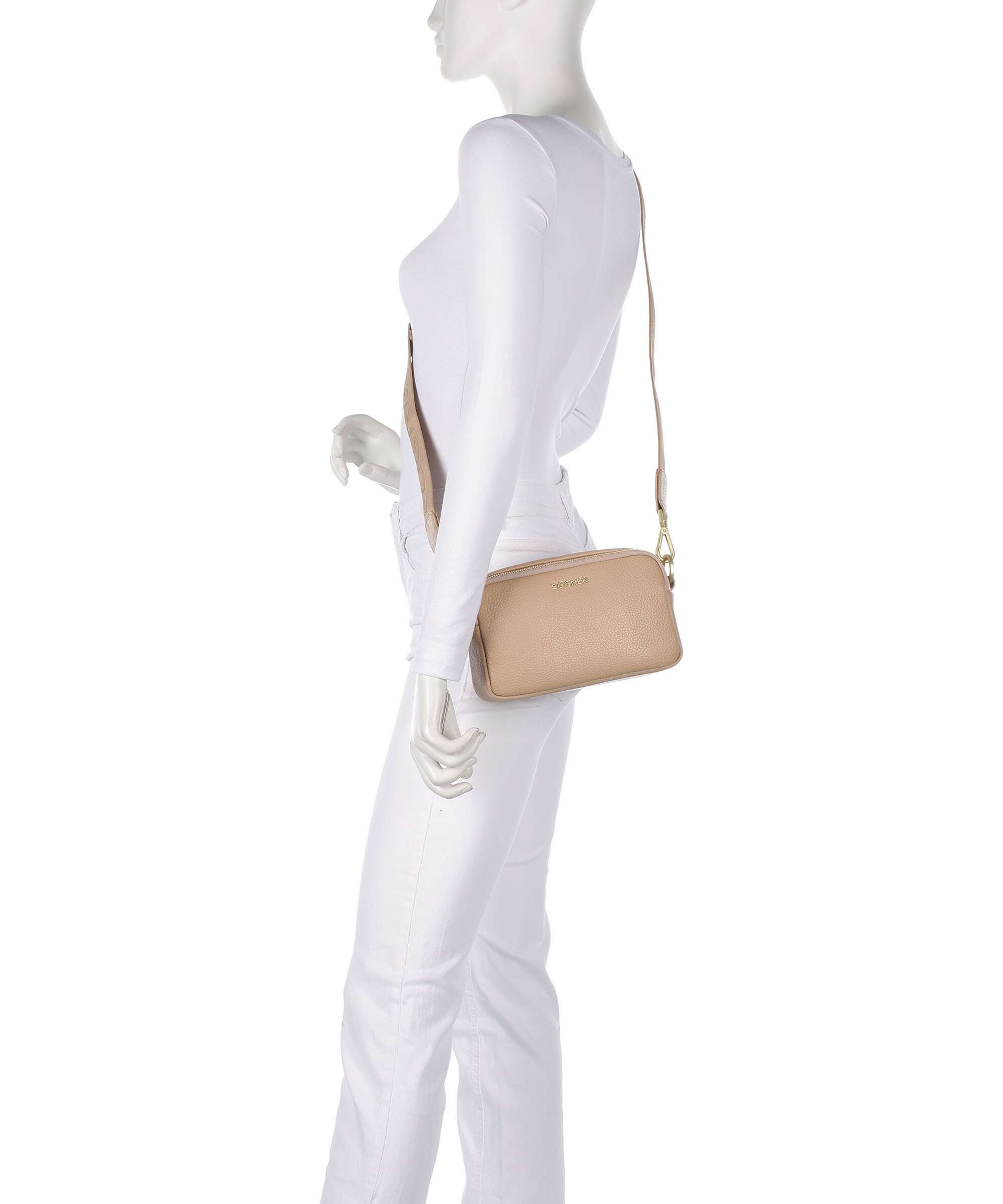 Bogner Wallis Avy Crossbody bag lattè