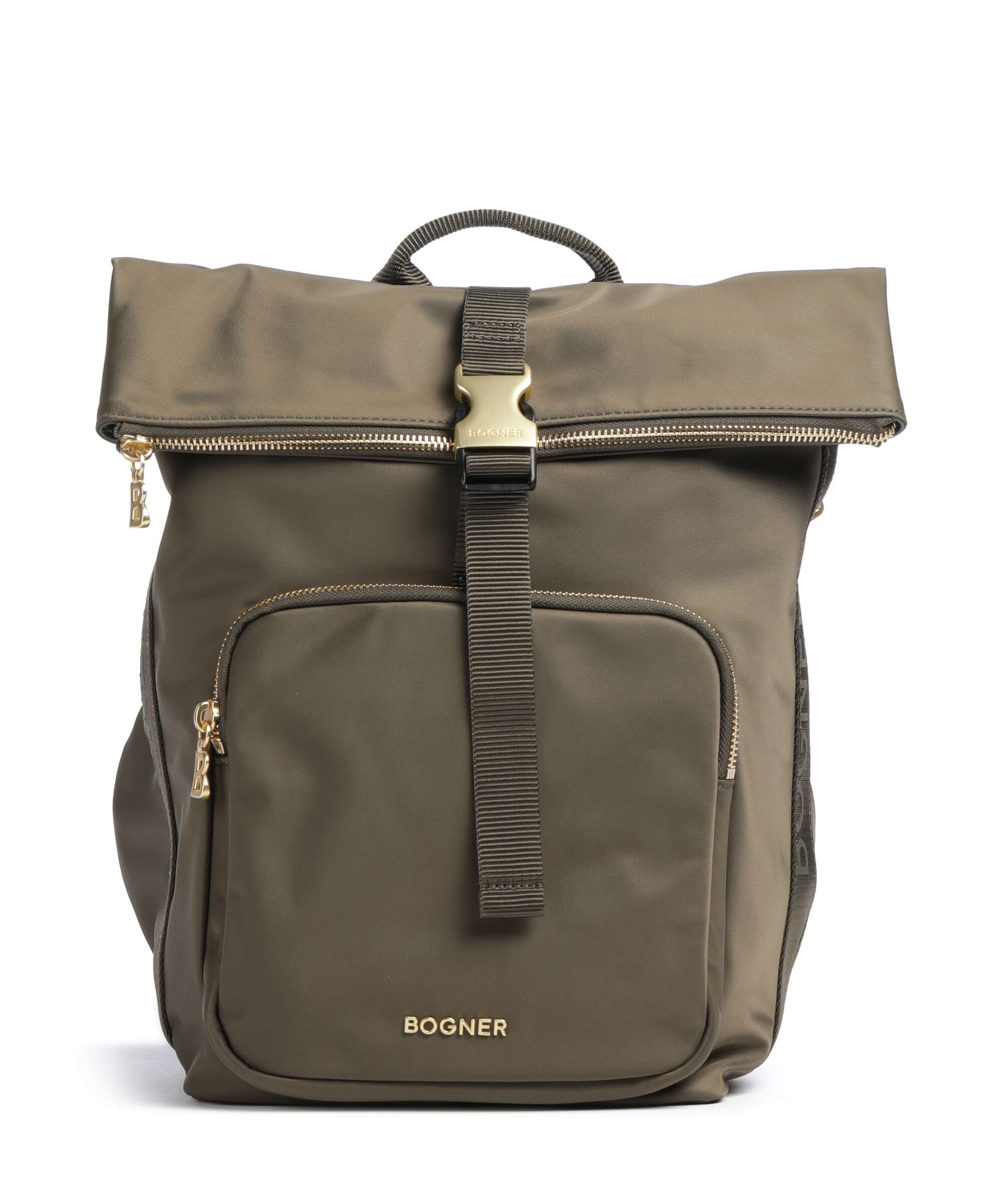 Bogner Klosters Neve Eike Rolltop backpack dark olive
