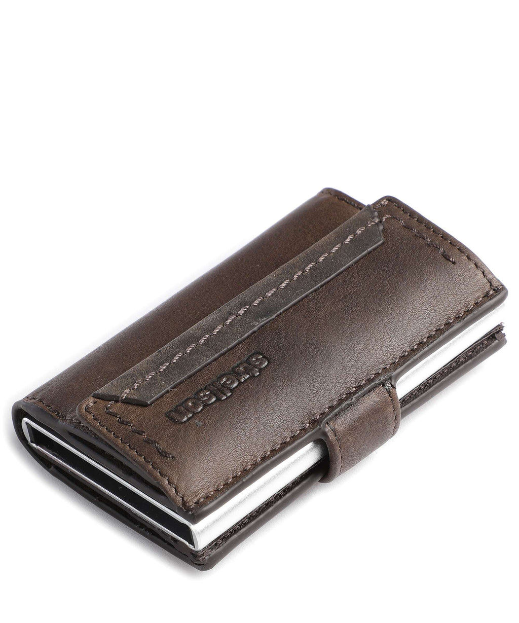 Strellson Camden Credit card holder dark brown