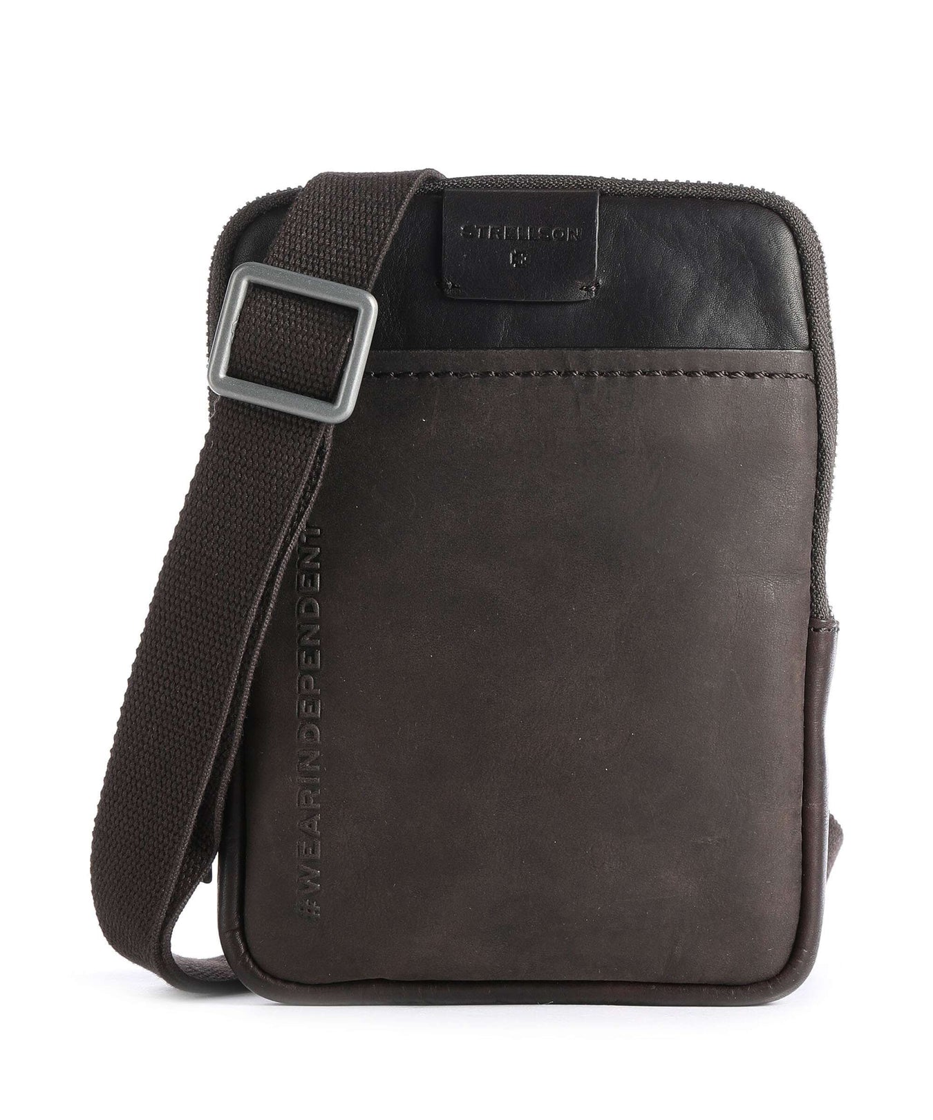 Strellson Brick Lane Crossbody bag dark brown