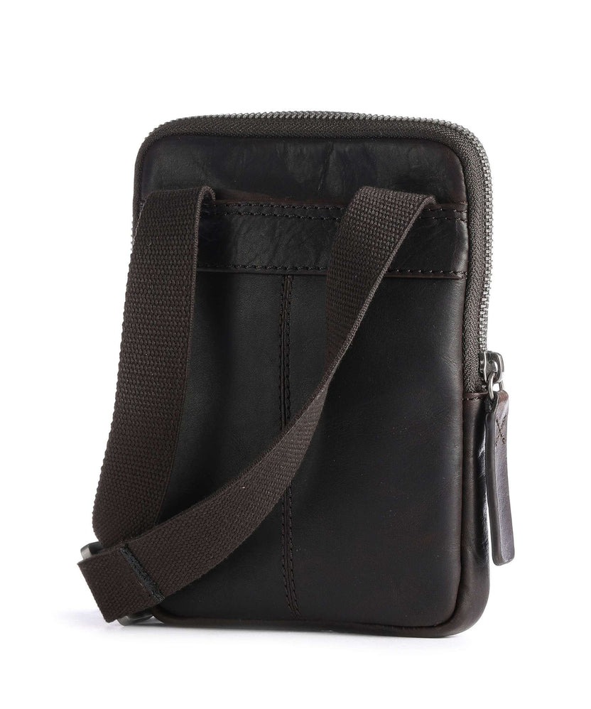 Strellson Brick Lane Crossbody bag dark brown