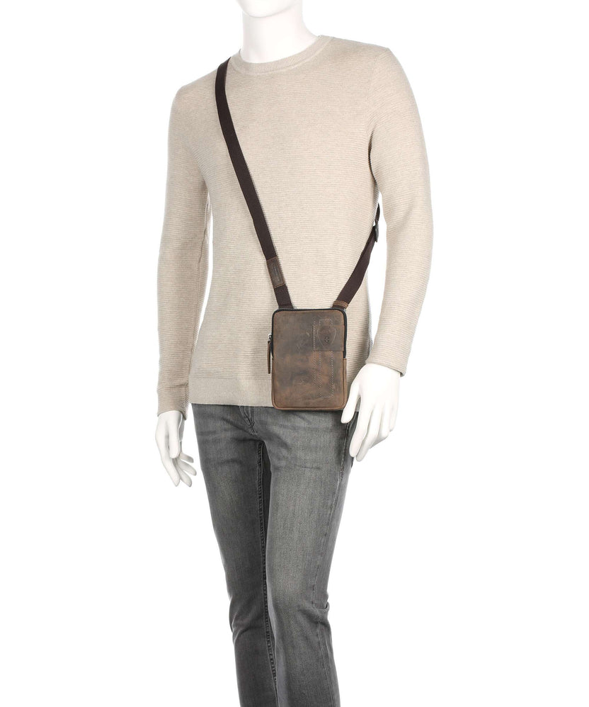Strellson Richmond Crossbody bag dark brown
