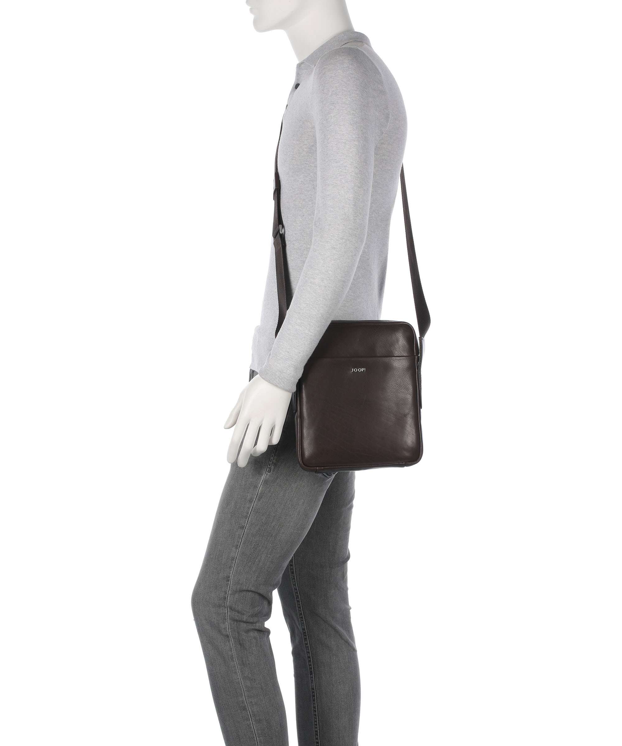 JOOP! Treviso Remus Crossbody bag dark brown