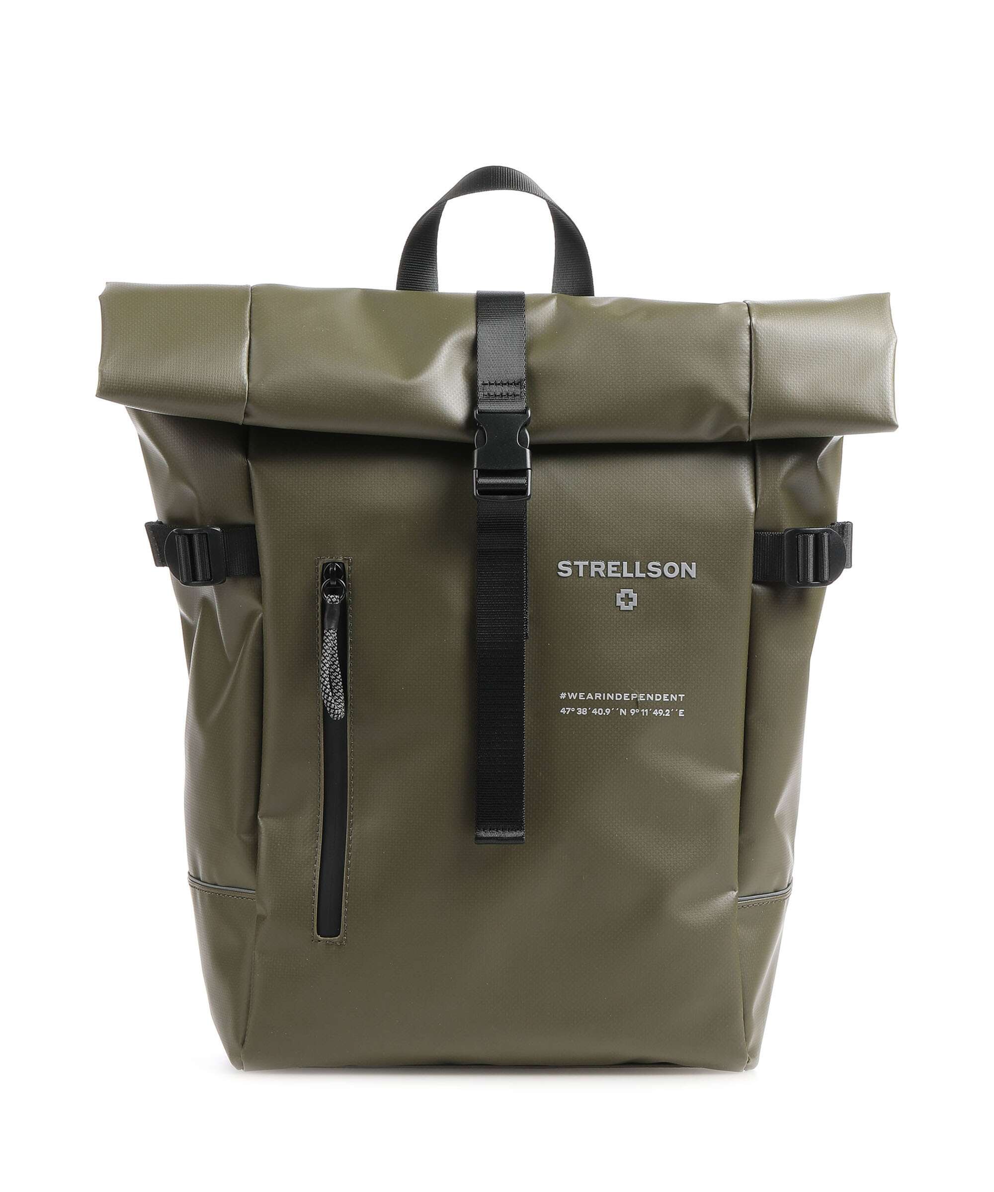 Strellson Stockwell 2.0 Rolltop backpack khaki
