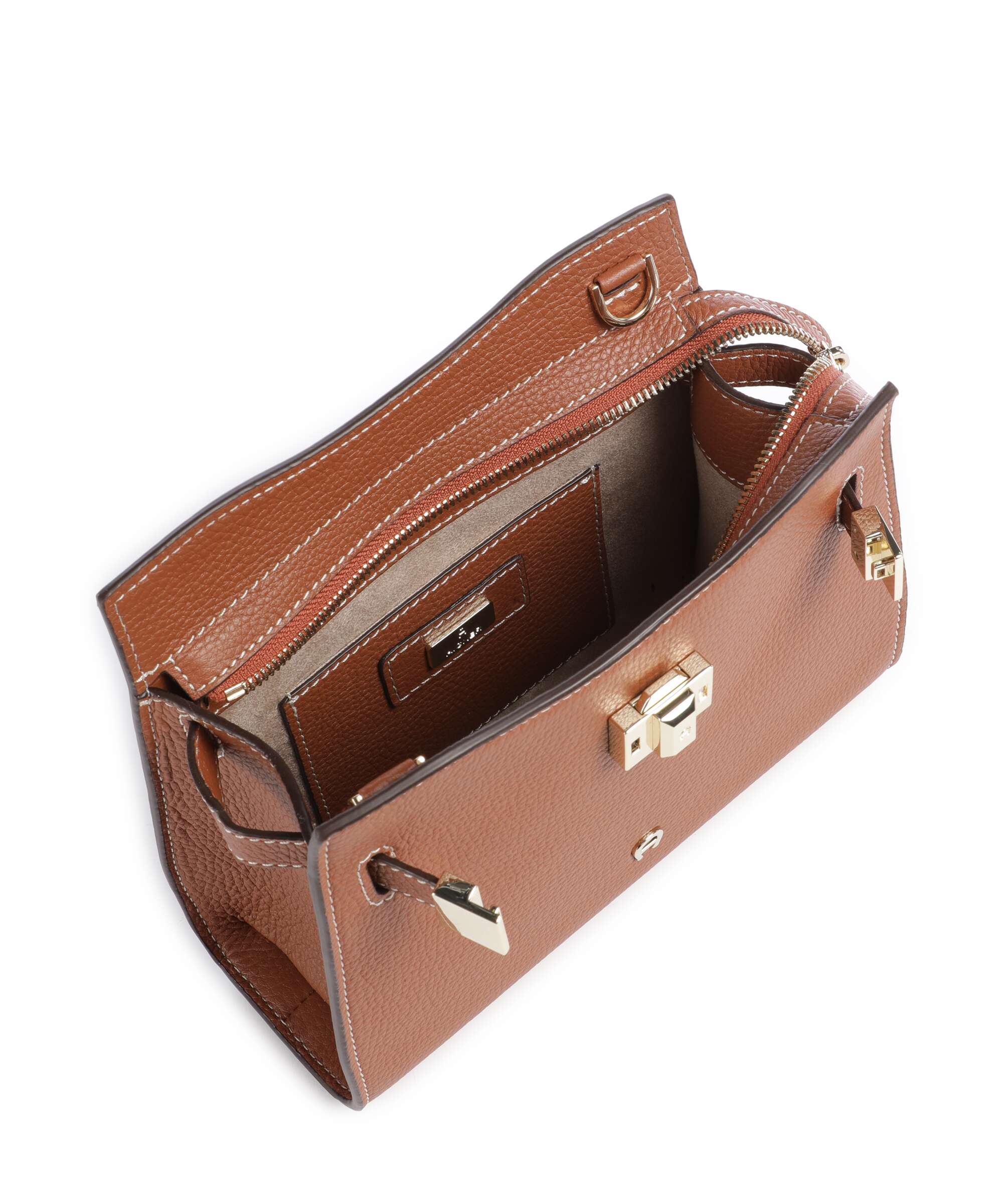 Aigner Farah S Crossbody bag cognac brown