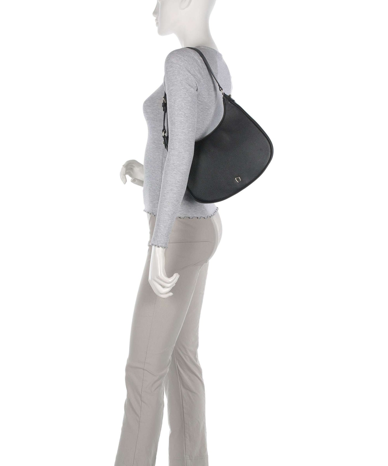 Aigner Diadora M Hobo bag black