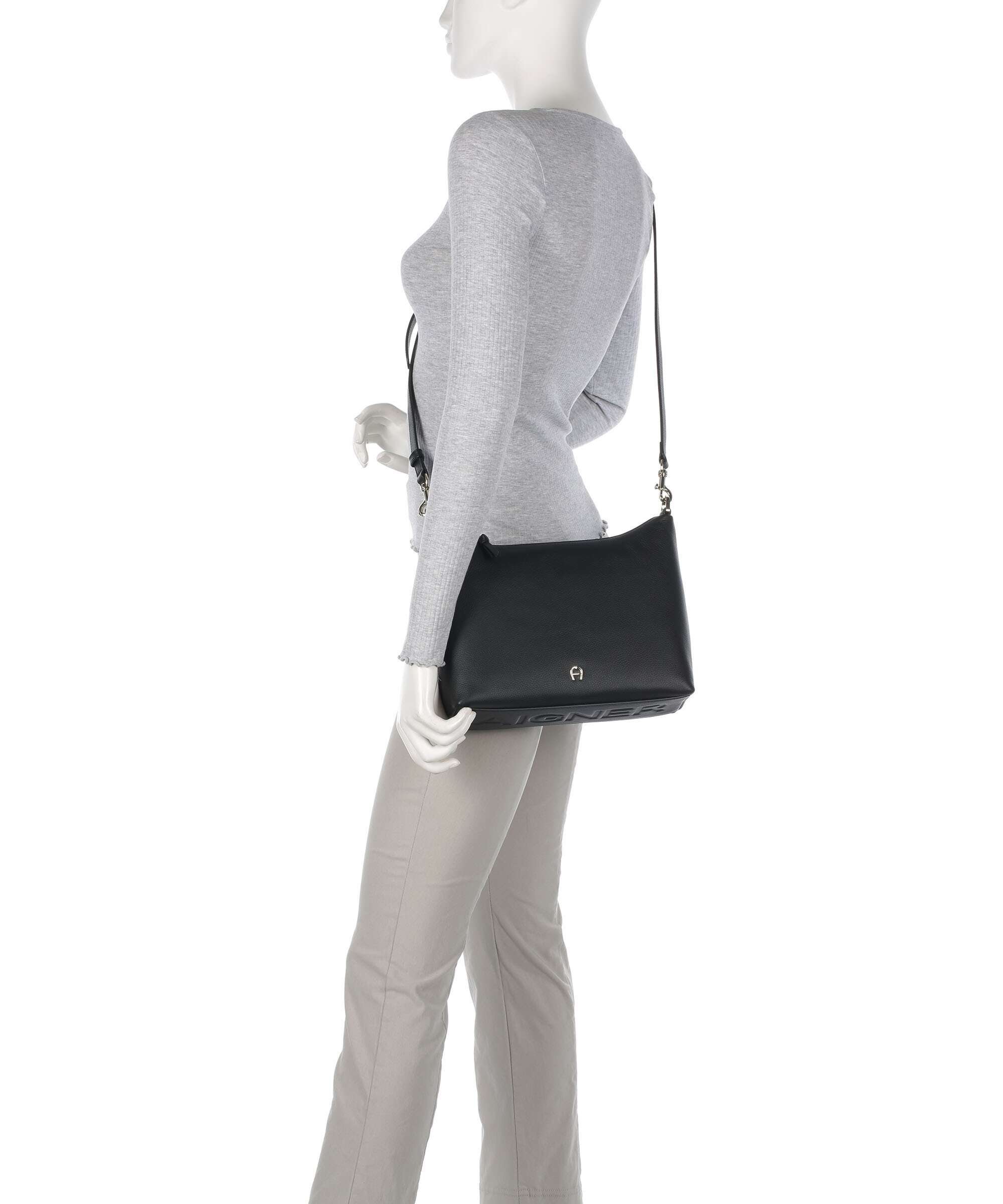 Aigner Zita S Crossbody bag black