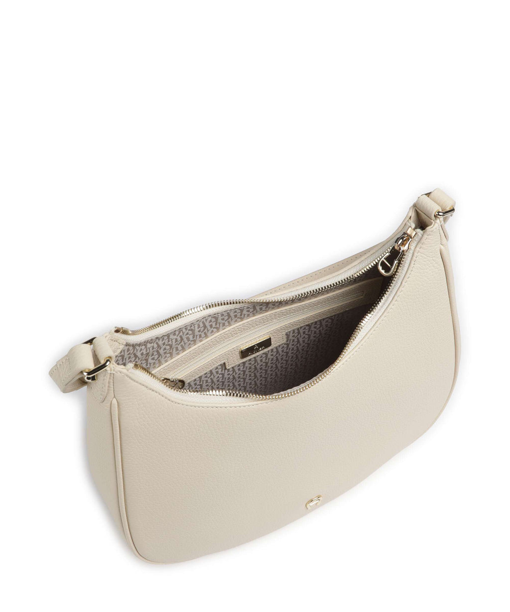 Aigner Diadora M Hobo bag macadamia white
