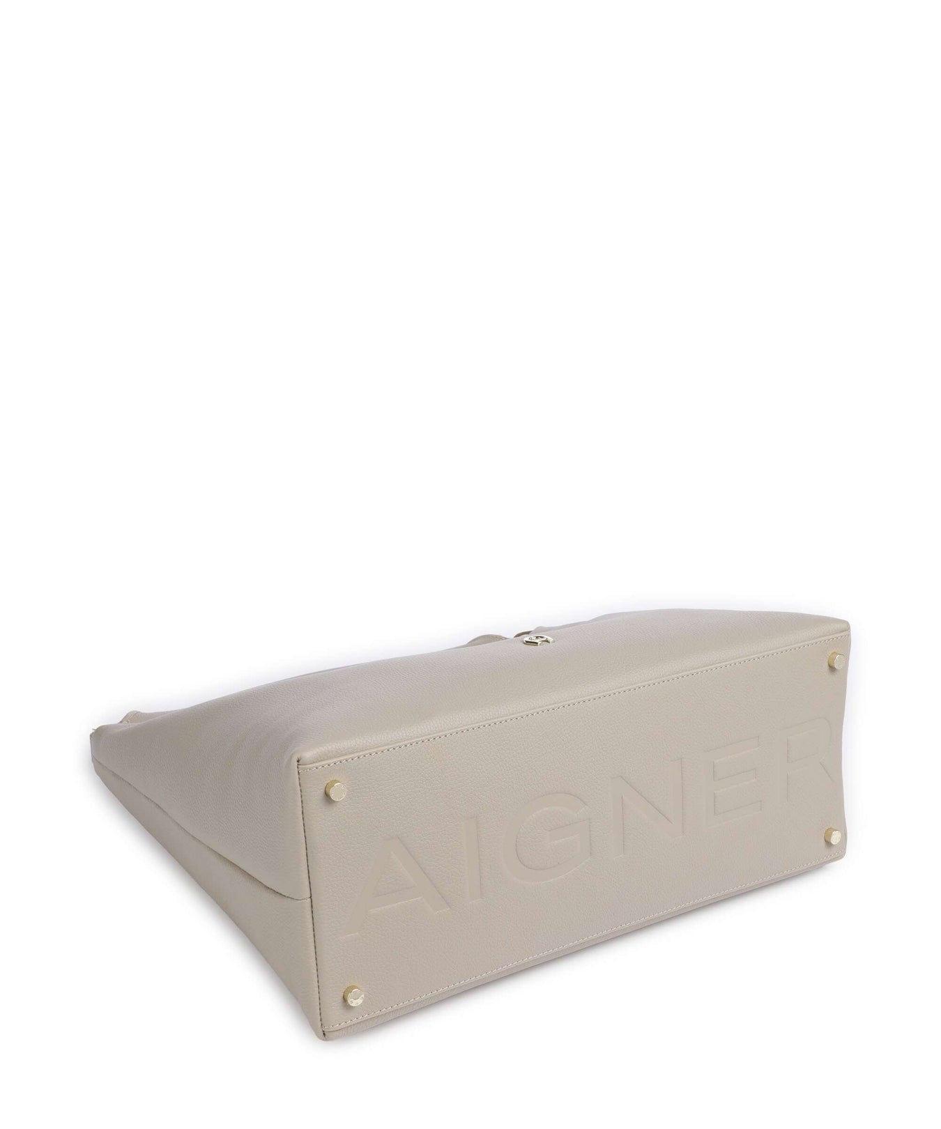 Aigner Zita M Hobo bag alpaca beige