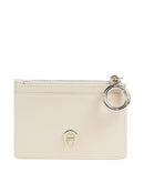 Aigner Zita Creditcardhouder macadamia white