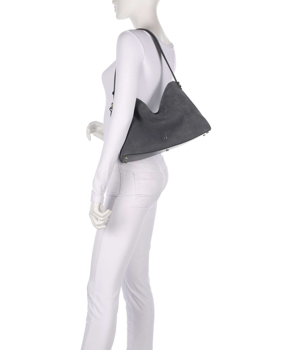 Aigner Delia M Hobo bag night grey