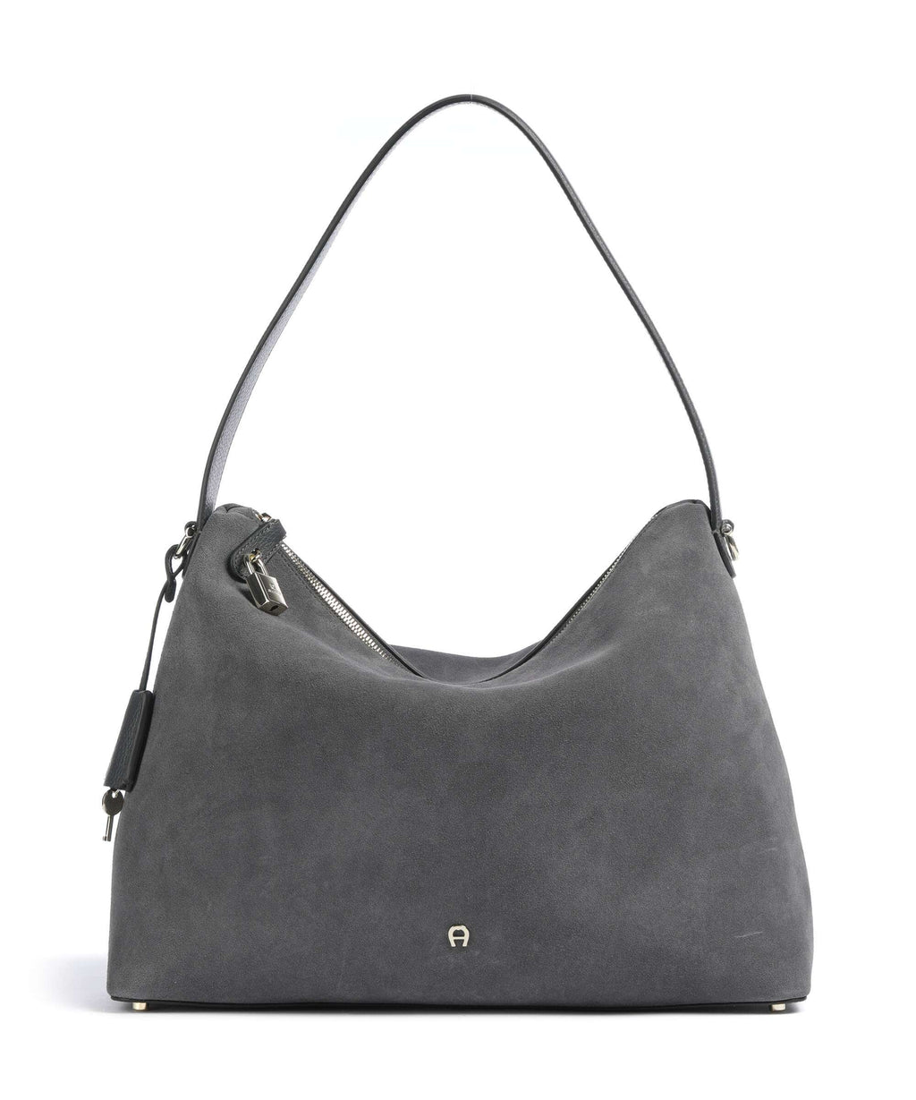 Aigner Delia L Hobo bag night grey
