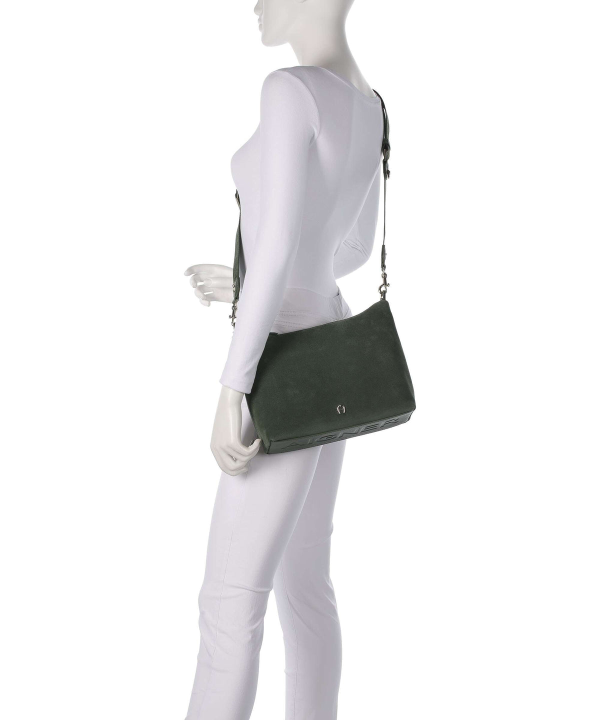 Aigner Zita S Crossbody bag dark olive