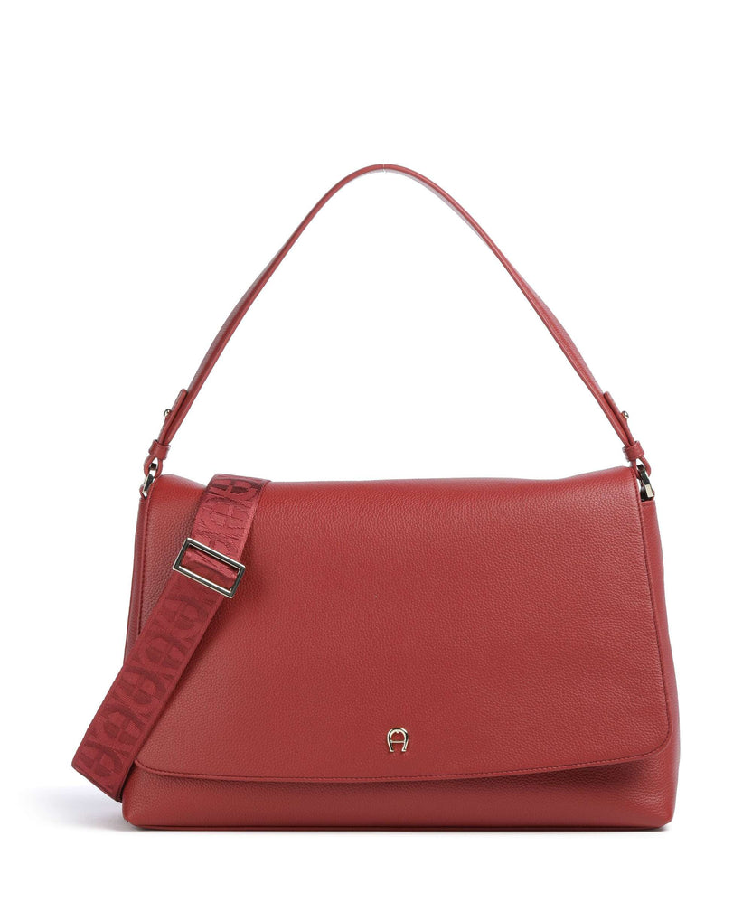 Aigner Zita M Shoulder bag burnt red