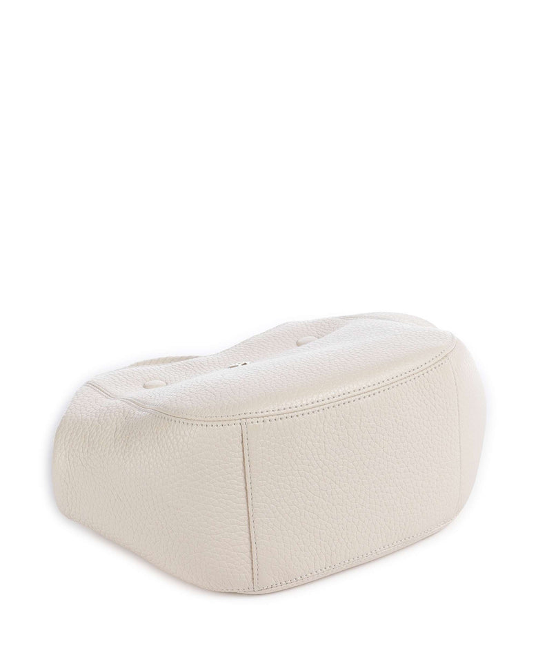 Aigner Carré Soft S Handbag macadamia white