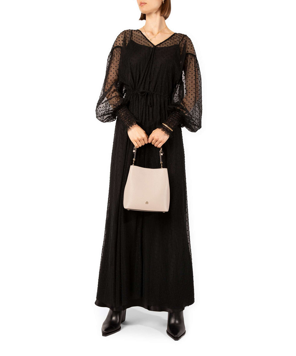 Aigner Delia S Bucket bag oat beige