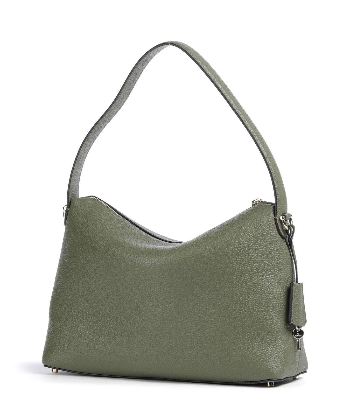 Aigner Delia M Hobo bag moss green