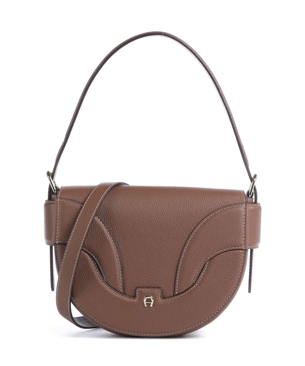 Aigner Sellina S Shoulder bag saddle brown