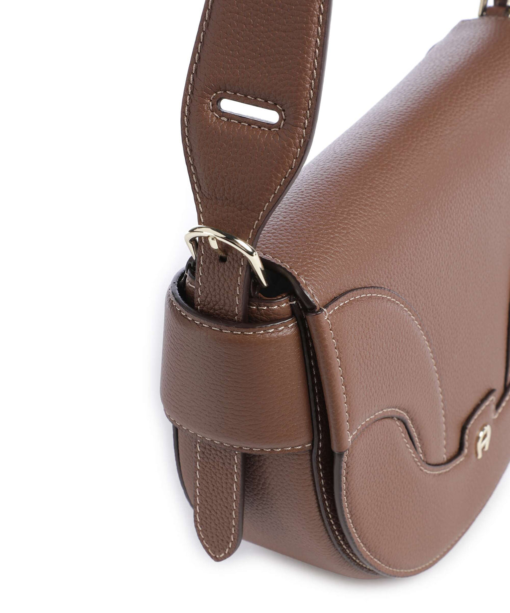 Aigner Sellina S Shoulder bag saddle brown