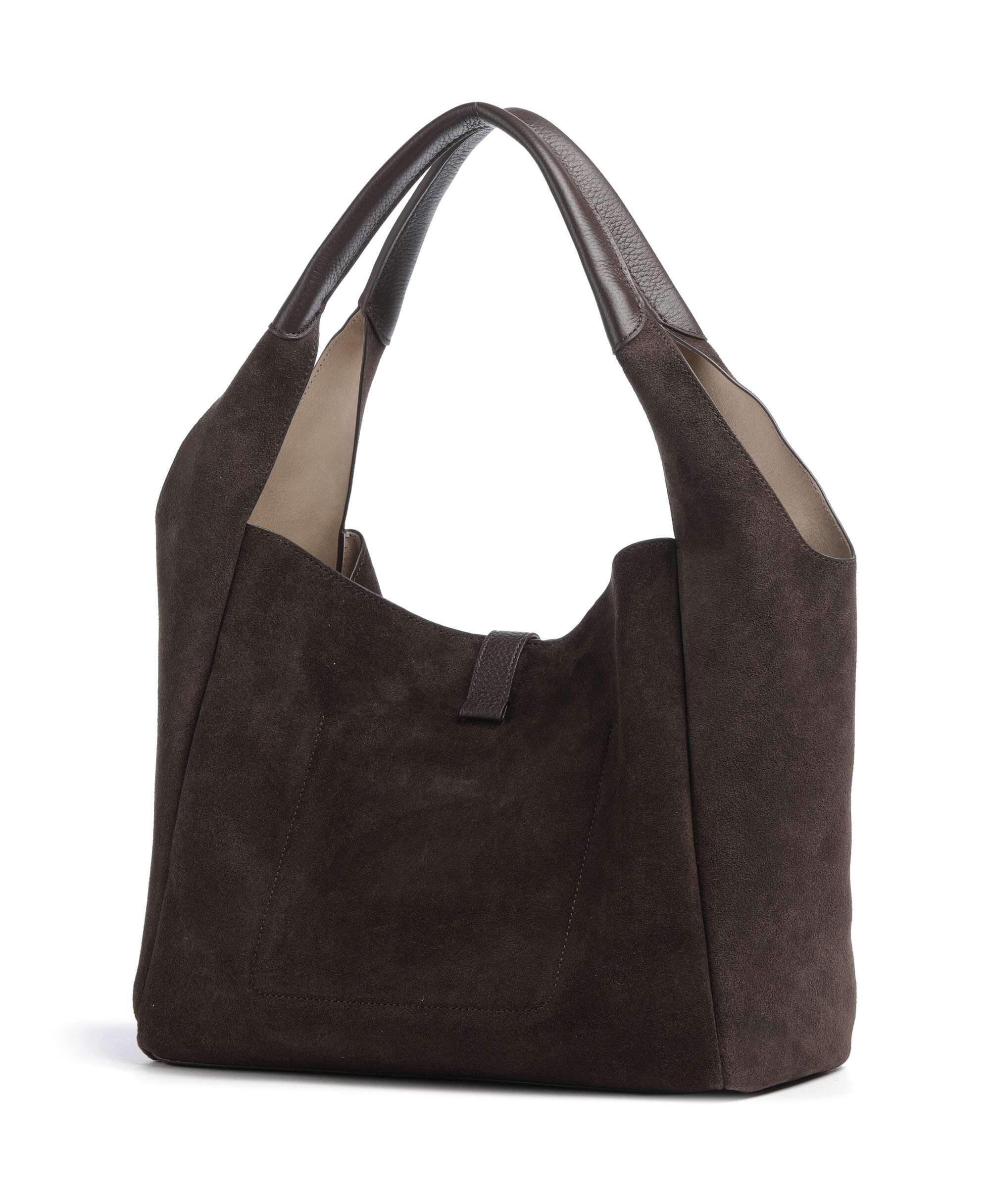 Aigner Zaira M Hobo bag soil brown