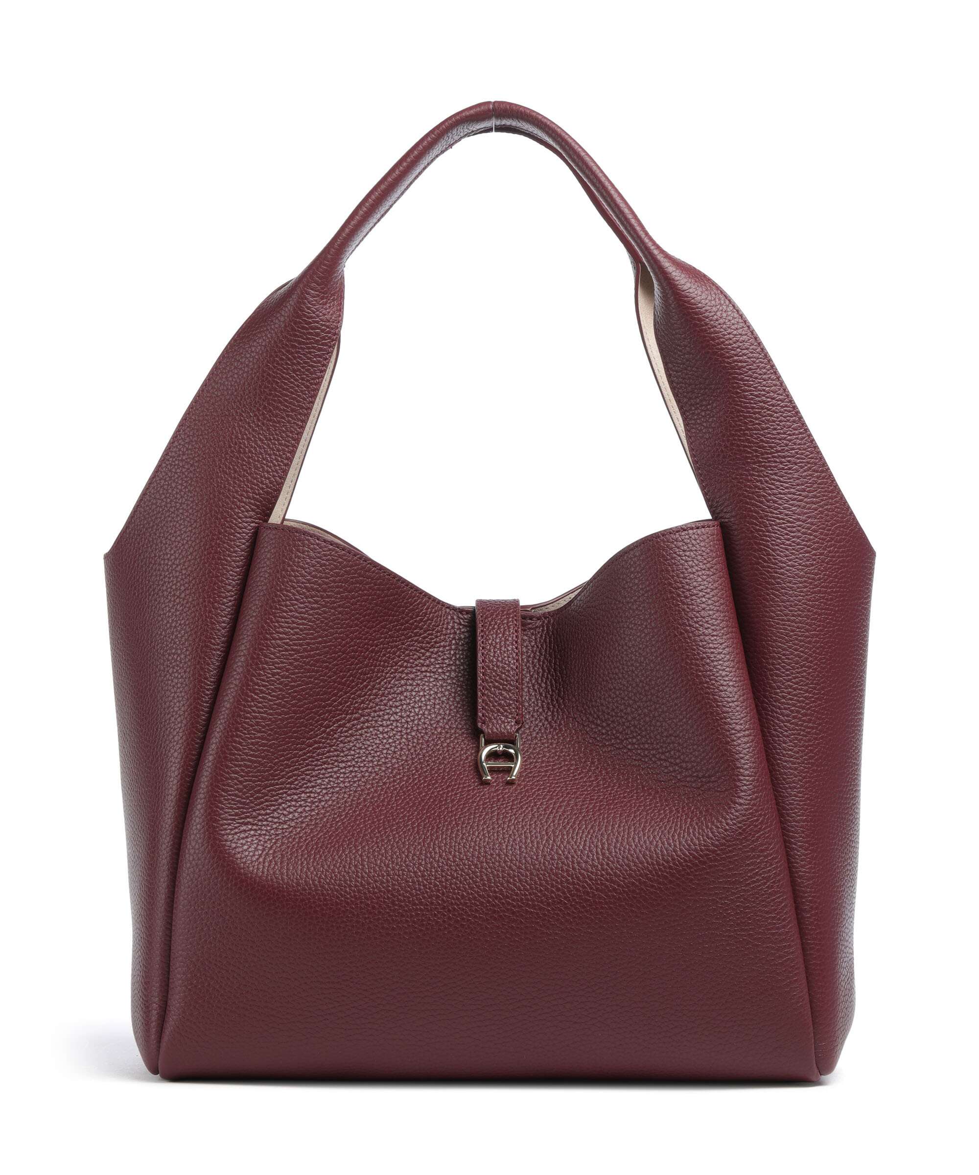 Aigner Zaira M Hobo bag burgundy