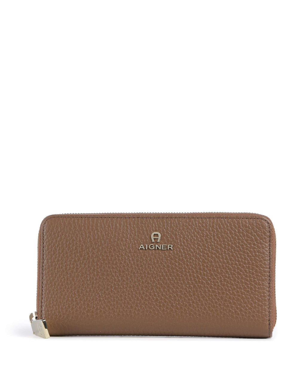 Aigner Ivy Wallet saddle brown