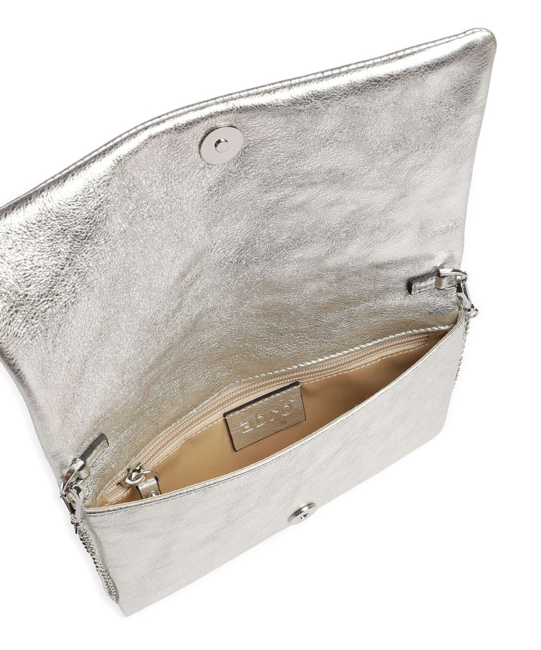 Abro Mimosa Clutch bag white/white gold