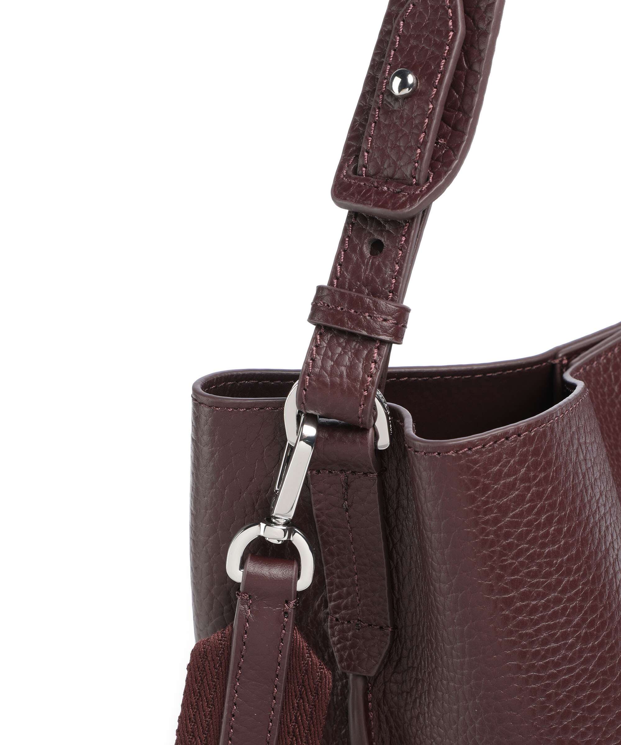 Marc O'Polo Brinja M Hobo bag dark aubergine