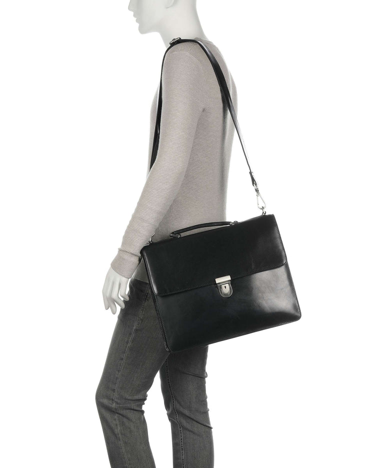 Leonhard Heyden Briefcase schwarz