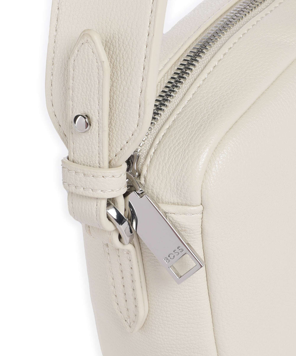 BOSS Addison Crossbody bag open white