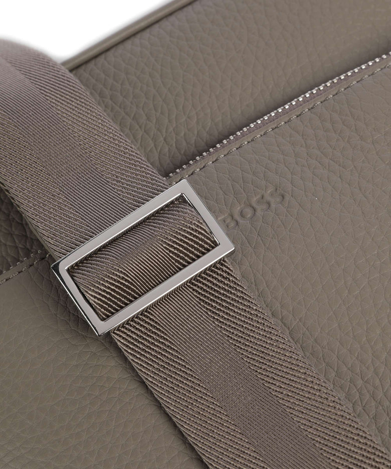 BOSS Crosstown Crossbody bag open green